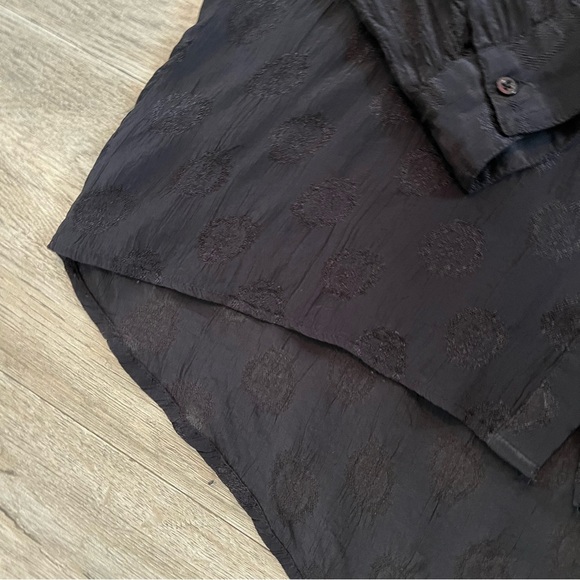 Amuse Society Black Textured Shirt - Picture 4 of 6